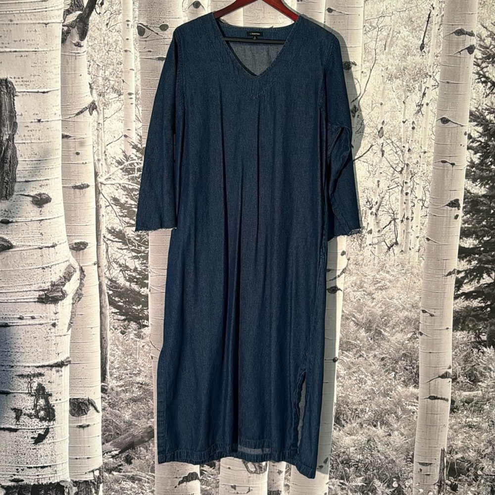 Breezy soft denim dress🌸